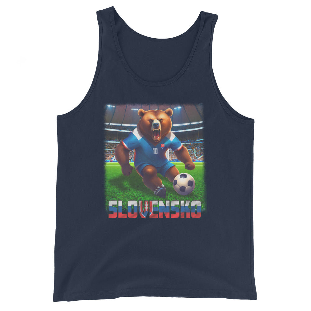 Slovakia European Championship Football Jersey Alternative Classic Unisex Tank Top