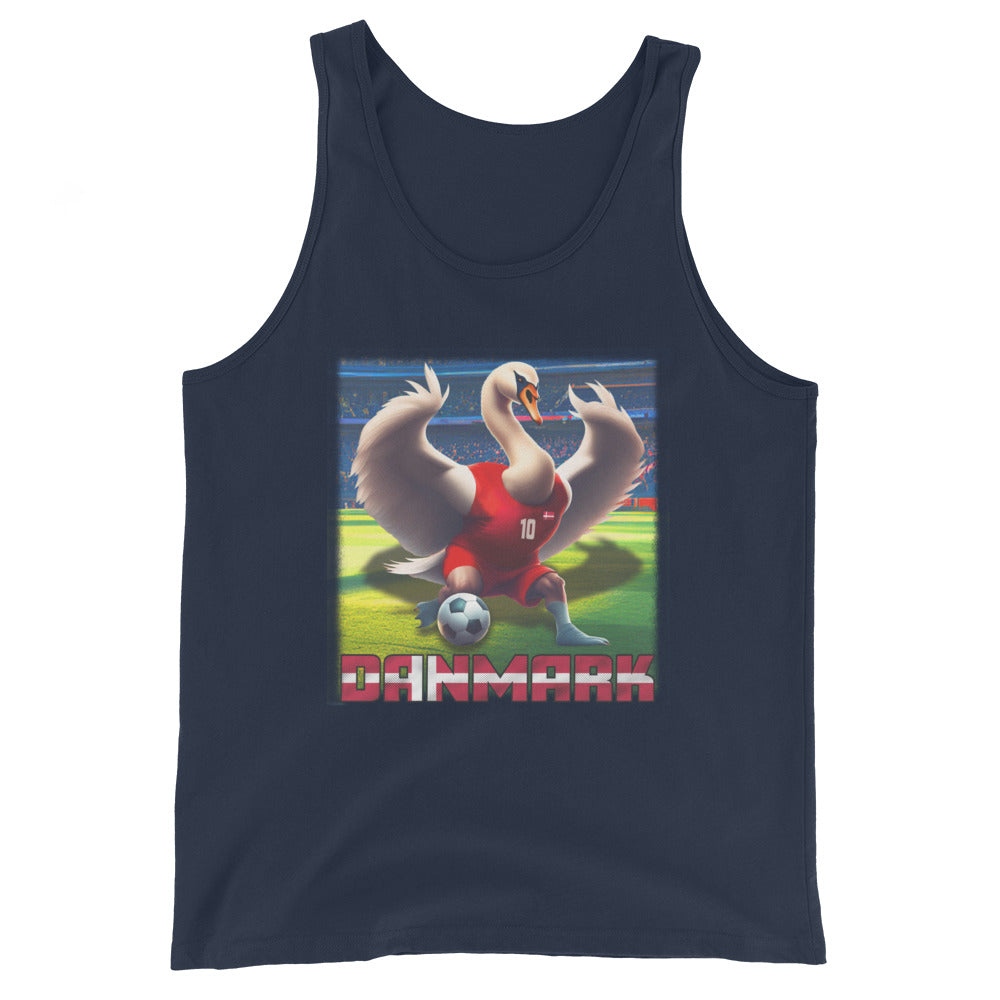 Dänemark EM Fußball Trikot Alternative Klassisches Unisex-Tank-Top