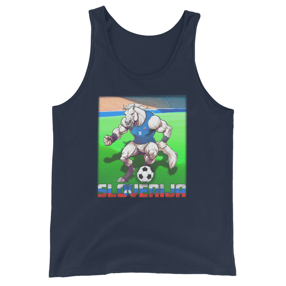 Slovénie Championnat d'Europe Football Jersey Alternative Classic Unisex Tank Top