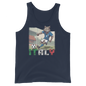 Italien EM Fußball Trikot Alternative Klassisches Unisex-Tank-Top