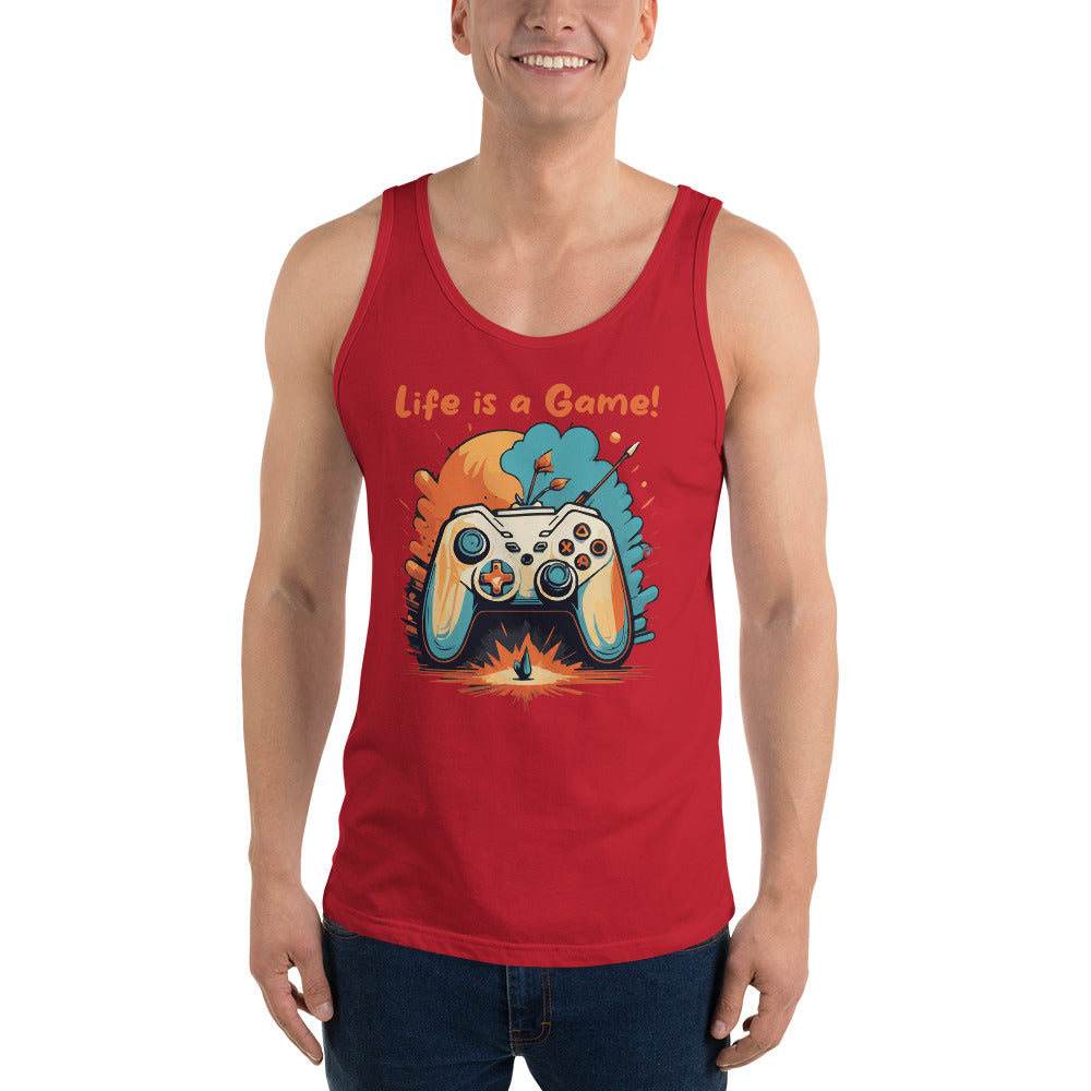 Tank top for men Life is a Game