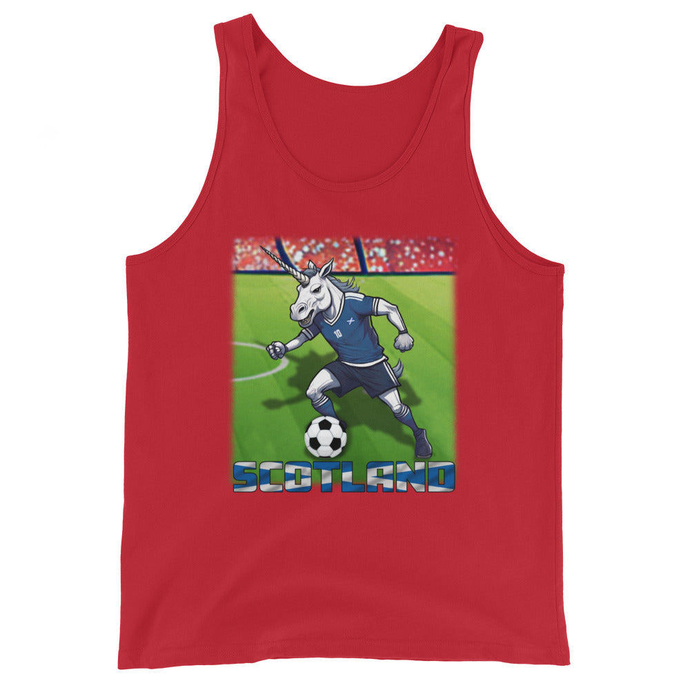 Schottland EM Fußball Trikot Alternative Klassisches Unisex-Tank-Top