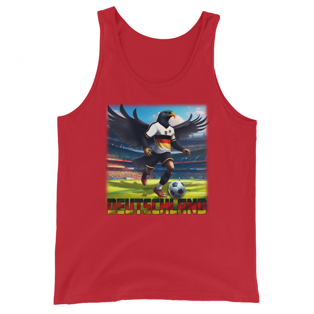 Deutschland EM Fußball Trikot Alternative Klassisches Unisex-Tank-Top