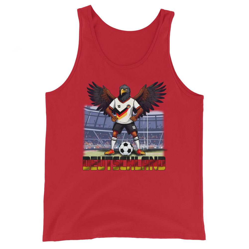 Deutschland EM Fußball Trikot Alternative Klassisches Unisex-Tank-Top