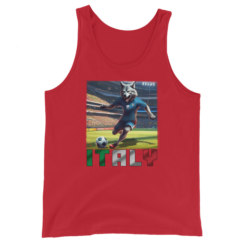 Italien EM Fußball Trikot Alternative Klassisches Unisex-Tank-Top