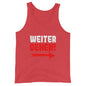 Unisex-Tank-Top "Weitergehen"