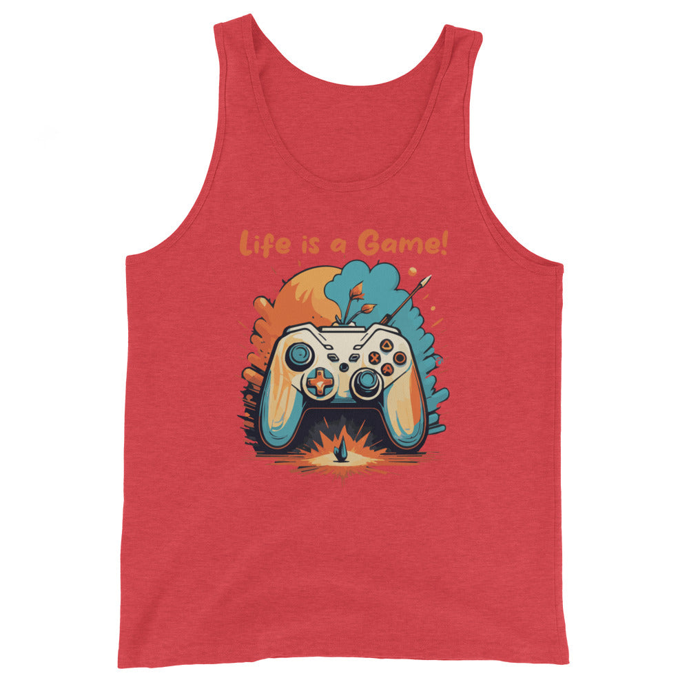 Tank top for men Life is a Game