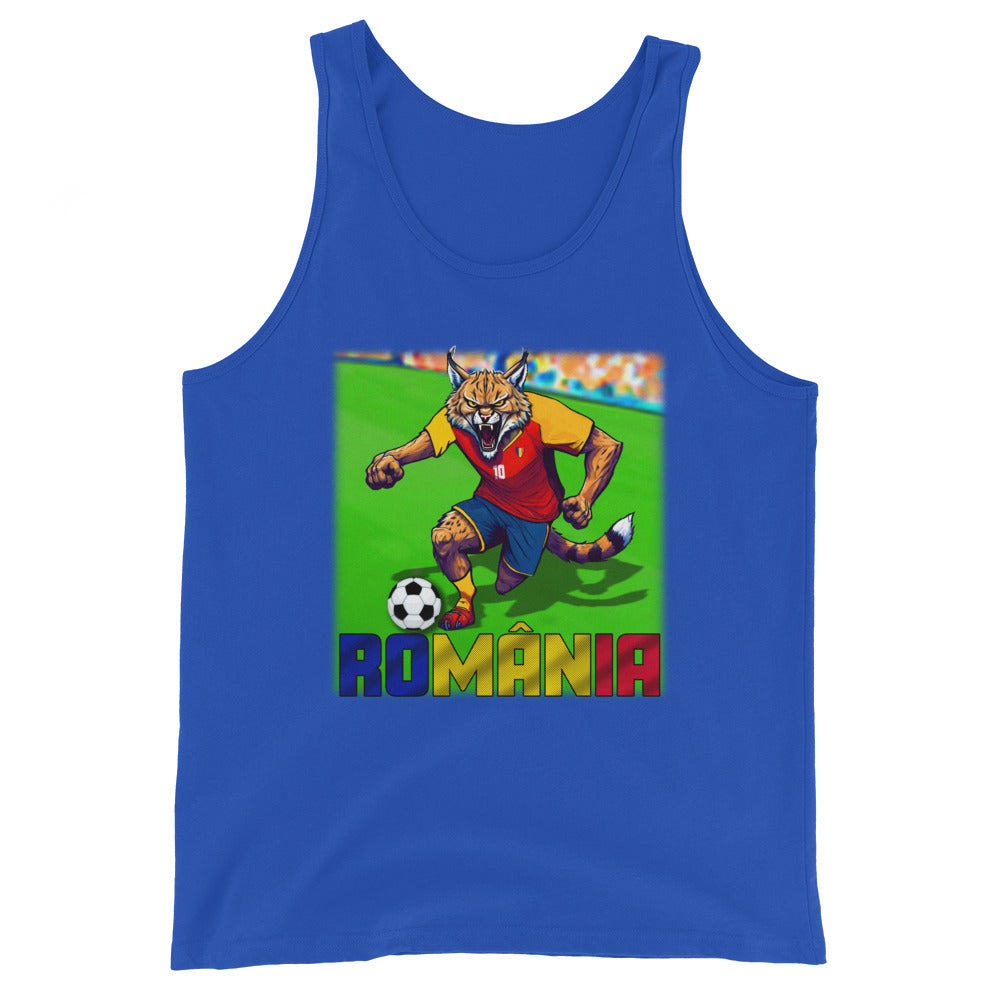 Rumänien EM Fußball Trikot Alternative Unisex Tank-Top