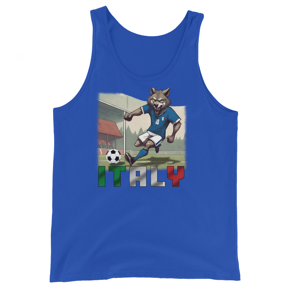 Italien EM Fußball Trikot Alternative Klassisches Unisex-Tank-Top