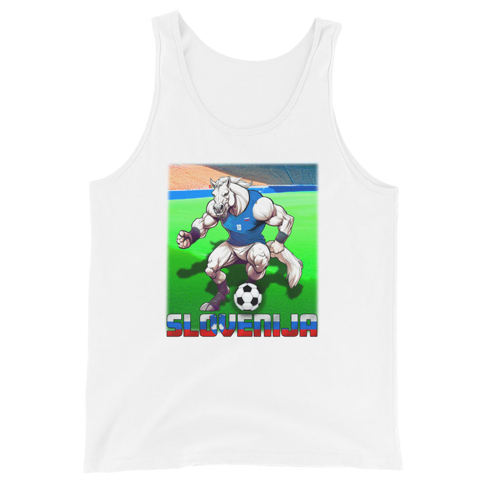 Slovénie Championnat d'Europe Football Jersey Alternative Classic Unisex Tank Top