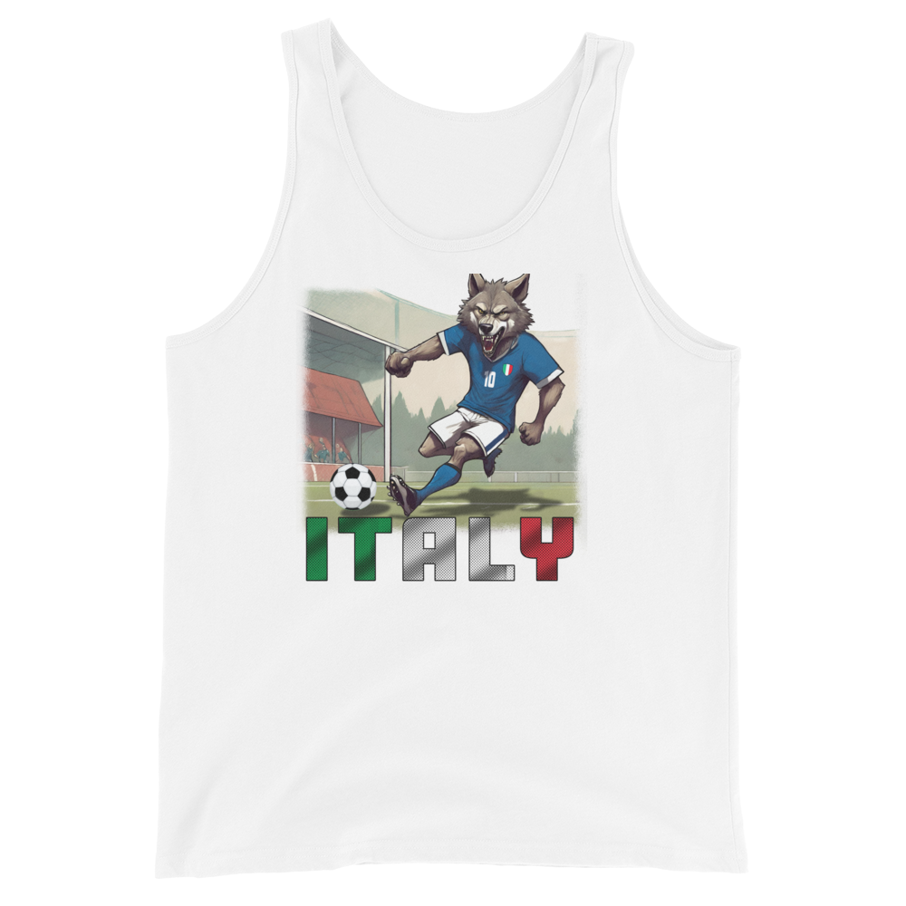 Italien EM Fußball Trikot Alternative Klassisches Unisex-Tank-Top