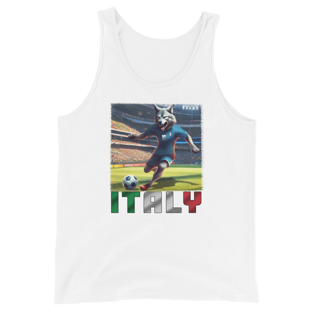 Italien EM Fußball Trikot Alternative Klassisches Unisex-Tank-Top