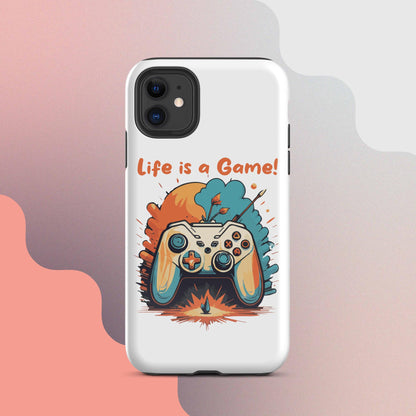 Coque rigide pour téléphone portable iPhone® Live is a Game