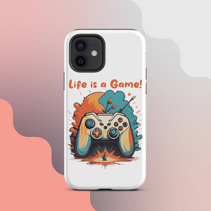 Coque rigide pour téléphone portable iPhone® Live is a Game