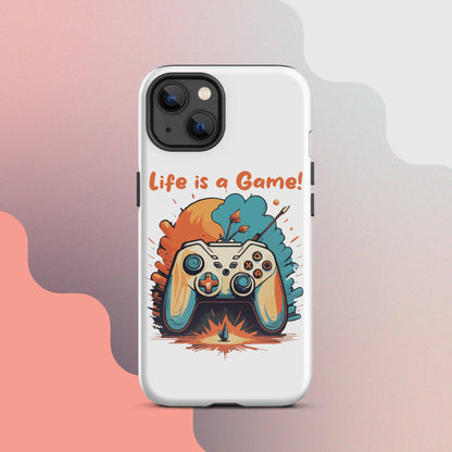 Coque rigide pour téléphone portable iPhone® Live is a Game