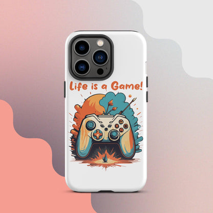 Coque rigide pour téléphone portable iPhone® Live is a Game