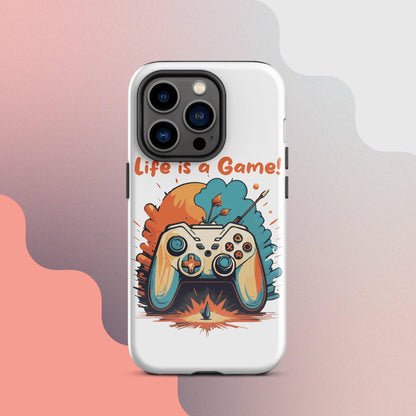 Coque rigide pour téléphone portable iPhone® Live is a Game