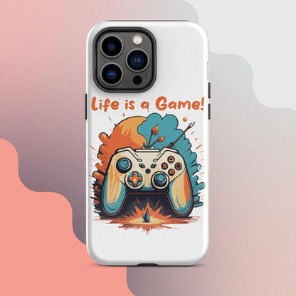 Coque rigide pour téléphone portable iPhone® Live is a Game