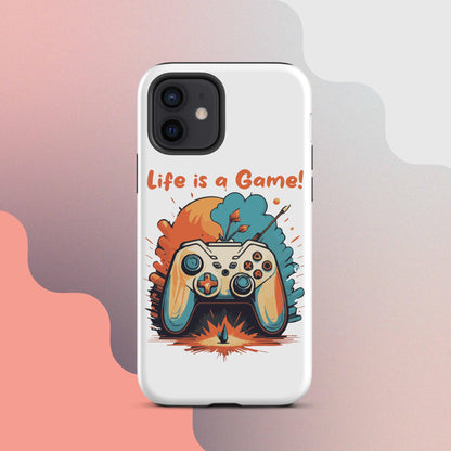 Coque rigide pour téléphone portable iPhone® Live is a Game