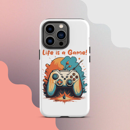 Coque rigide pour téléphone portable iPhone® Live is a Game