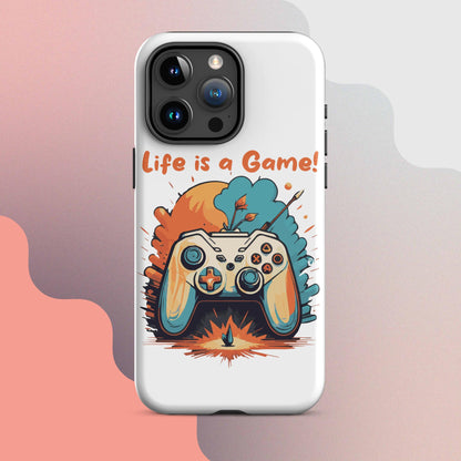 Coque rigide pour téléphone portable iPhone® Live is a Game