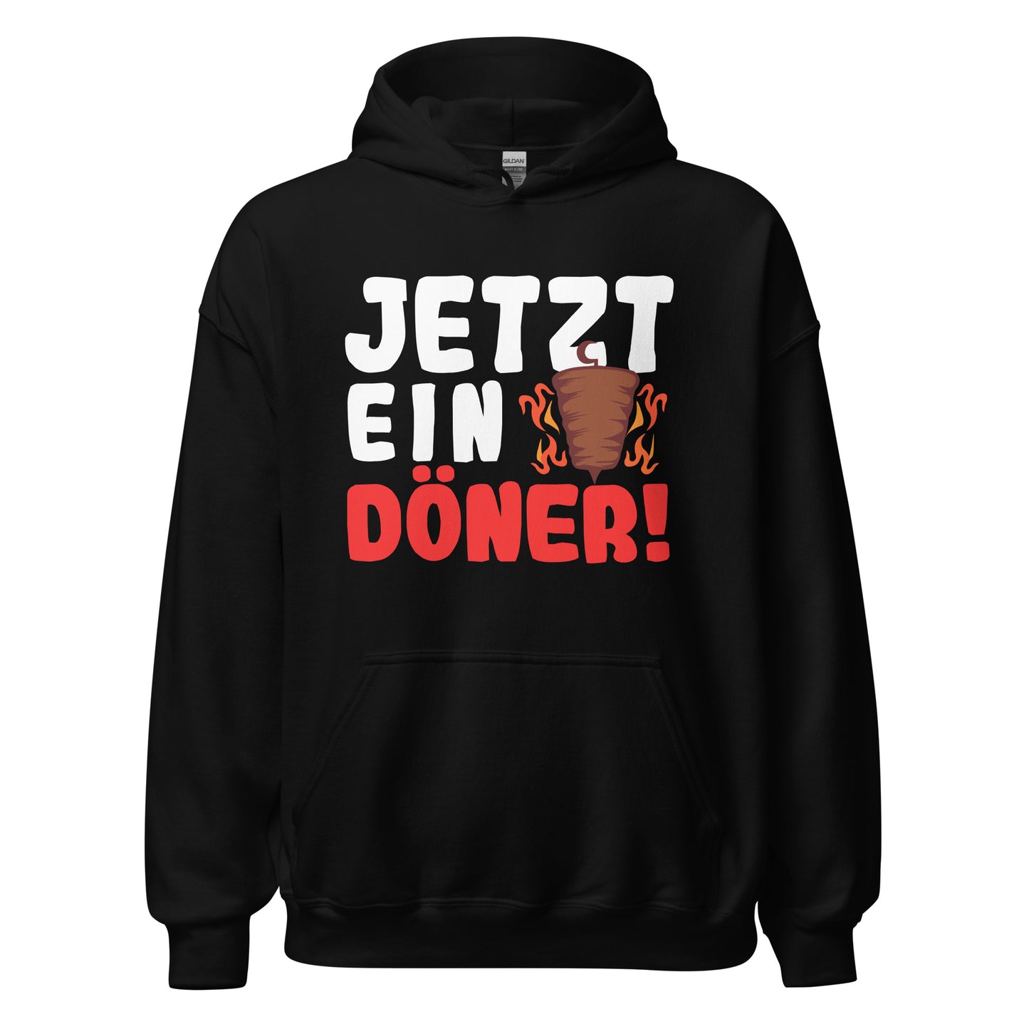 Unisex-Kapuzenpullover "Jetzt ein Döner"