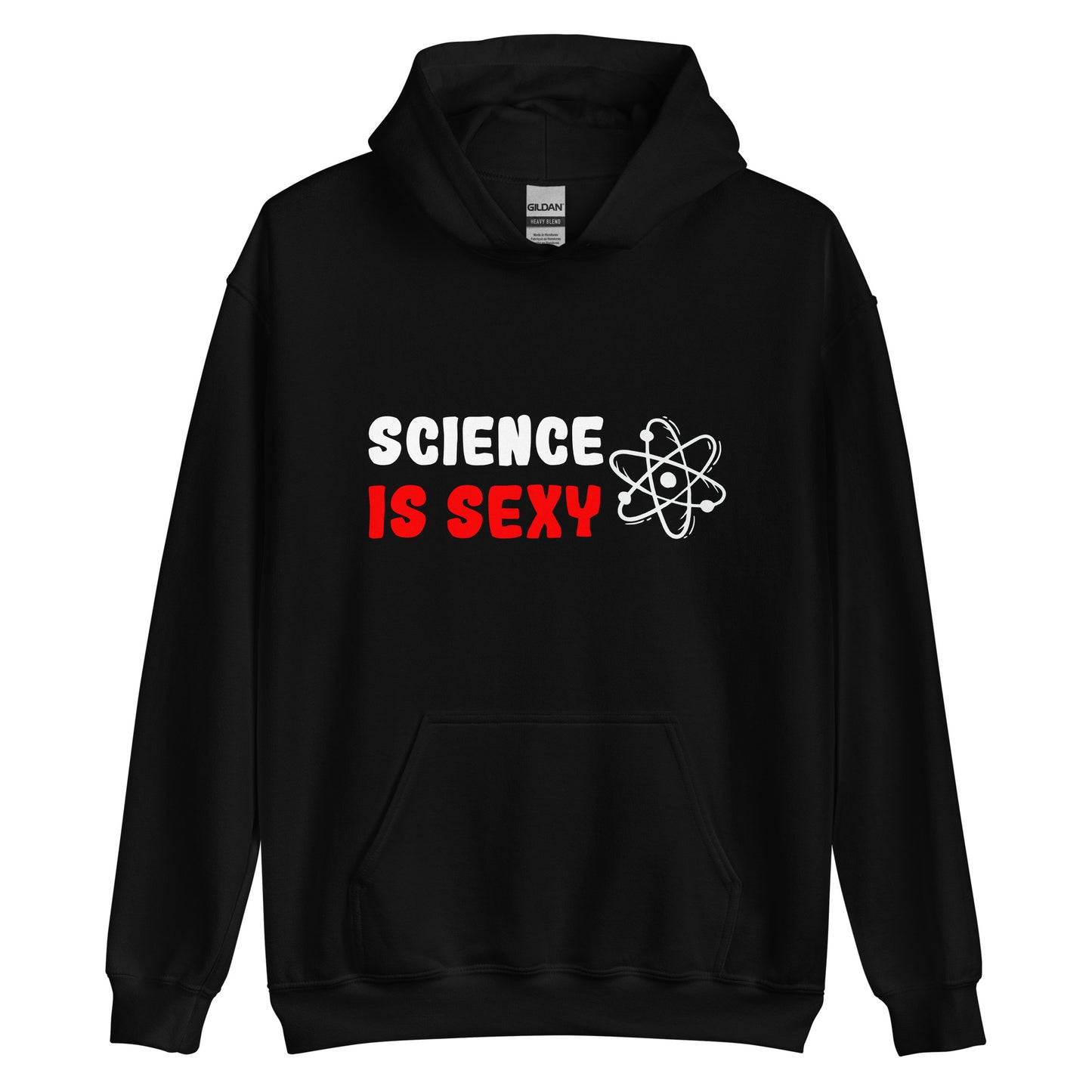 Unisex-Kapuzenpullover "Science is sexy"