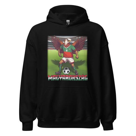 Ungarn EM Fußball Trikot Alternative Unisex-Kapuzenpullover