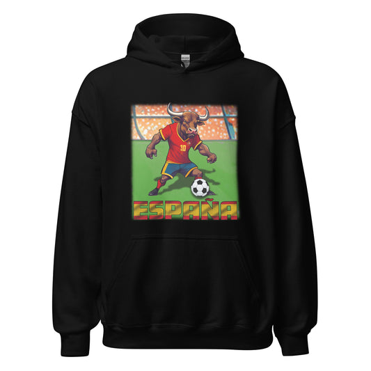 Spanien EM Fußball Trikot Alternative Unisex-Kapuzenpullover