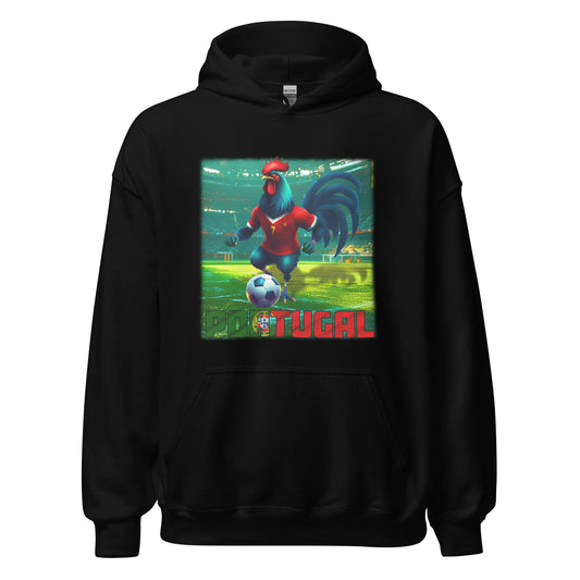 Portugal EM Fußball Trikot Alternative Unisex-Kapuzenpullover