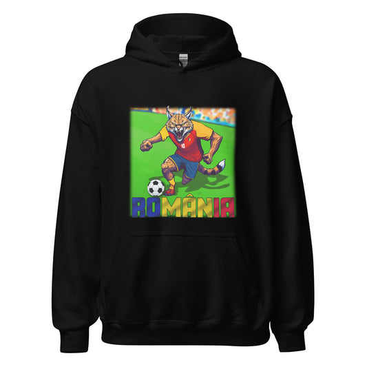 Rumänien EM Fußball Trikot Alternative Unisex-Kapuzenpullover