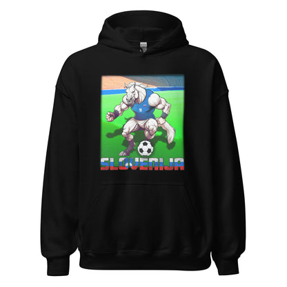 Slowenien EM Fußball Trikot Alternative Unisex-Kapuzenpullover