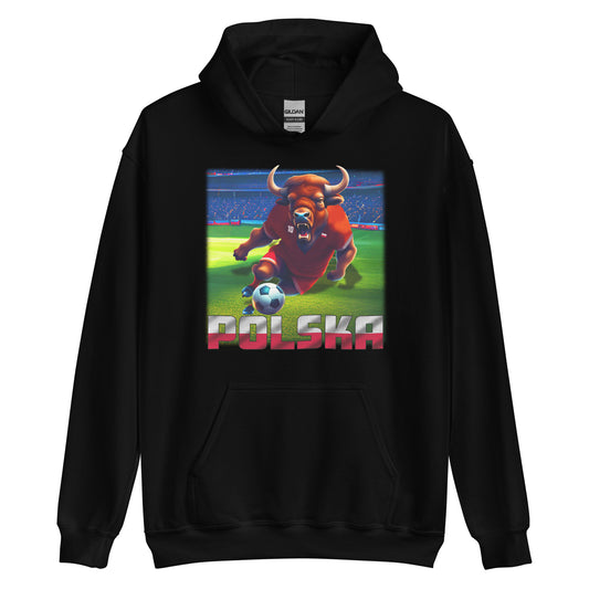 Polen EM Fußball Trikot Alternative Unisex-Kapuzenpullover