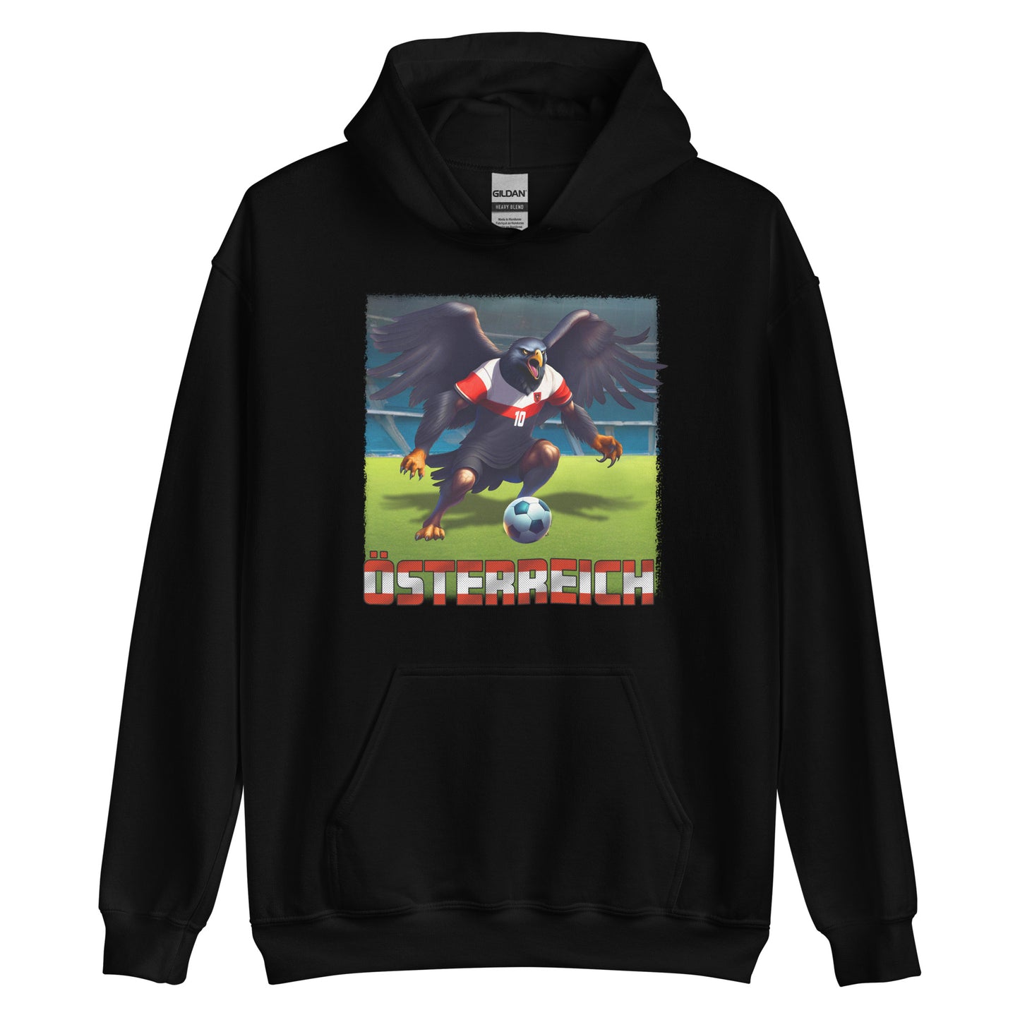 Österreich EM Fußball Trikot Alternative Unisex-Kapuzenpullover