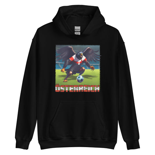 Österreich EM Fußball Trikot Alternative Unisex-Kapuzenpullover