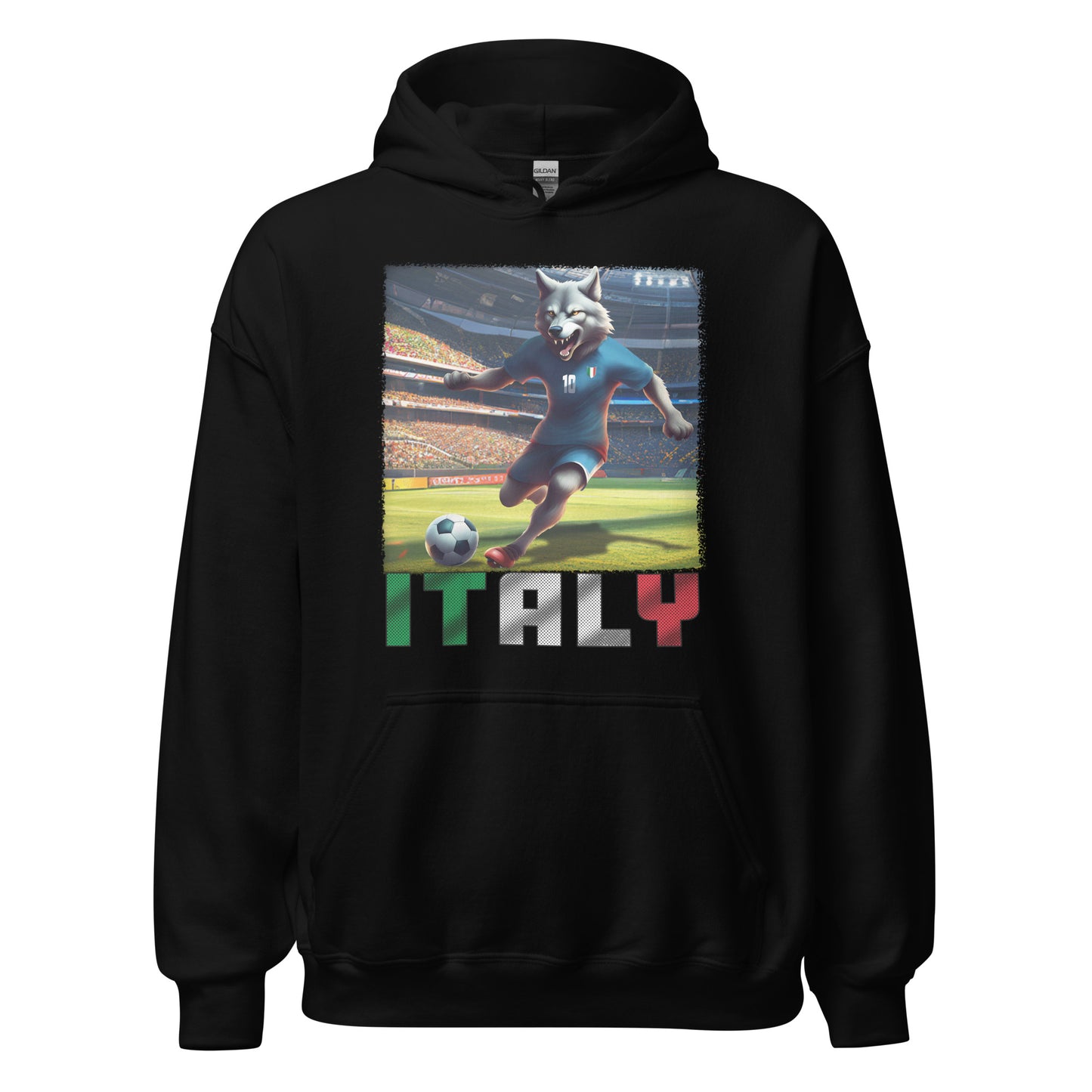 Italien EM Fußball Trikot Alternative Unisex-Kapuzenpullover