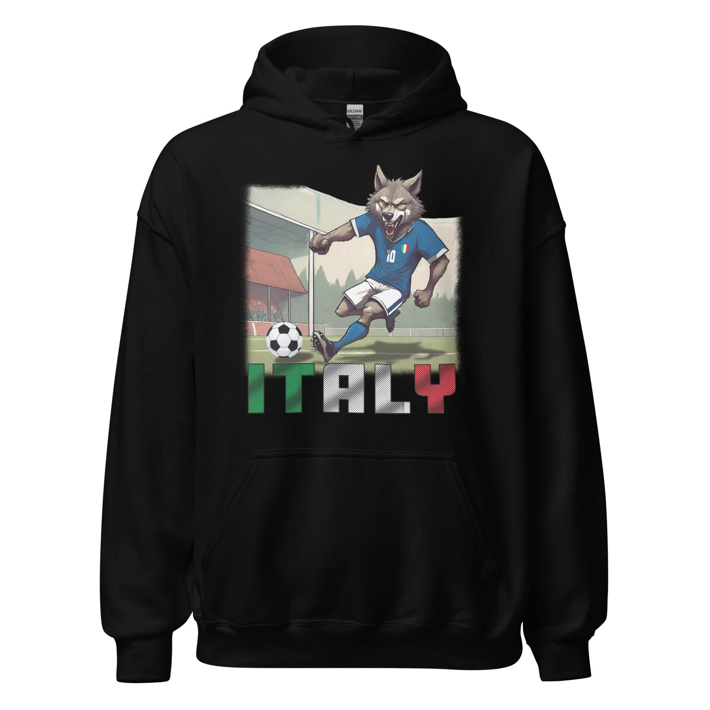 Italien EM Fußball Trikot Alternative Unisex-Kapuzenpullover