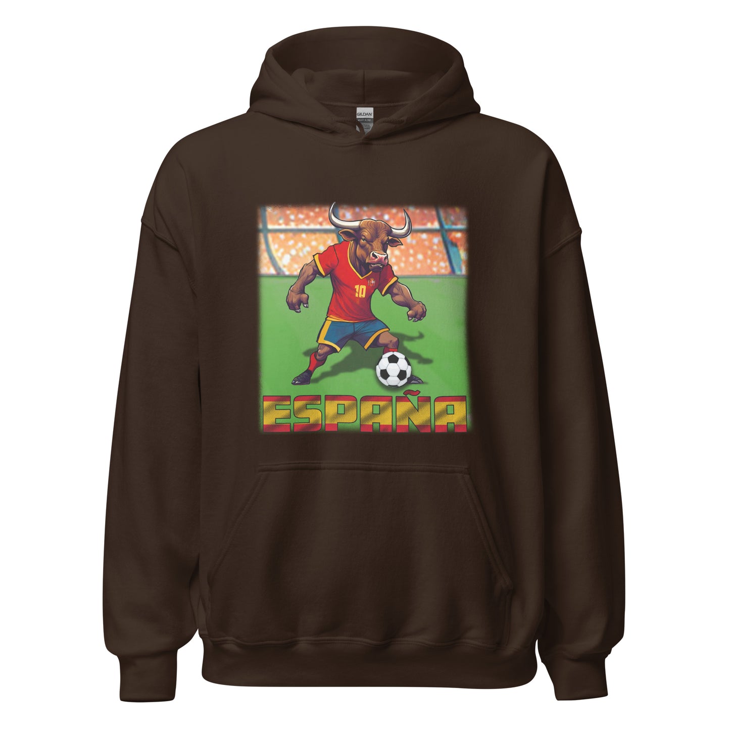 Spanien EM Fußball Trikot Alternative Unisex-Kapuzenpullover