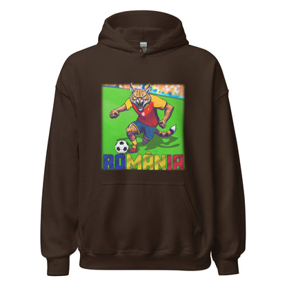 Rumänien EM Fußball Trikot Alternative Unisex-Kapuzenpullover