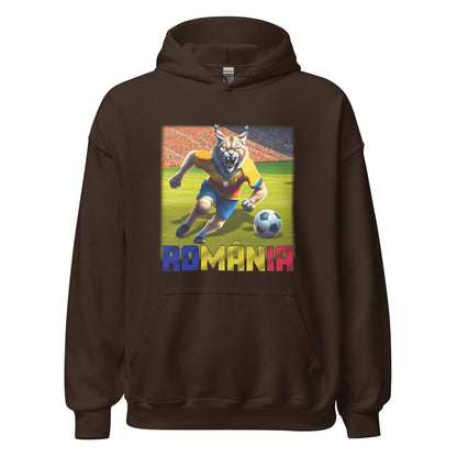 Rumänien EM Fußball Trikot Alternative Unisex-Kapuzenpullover