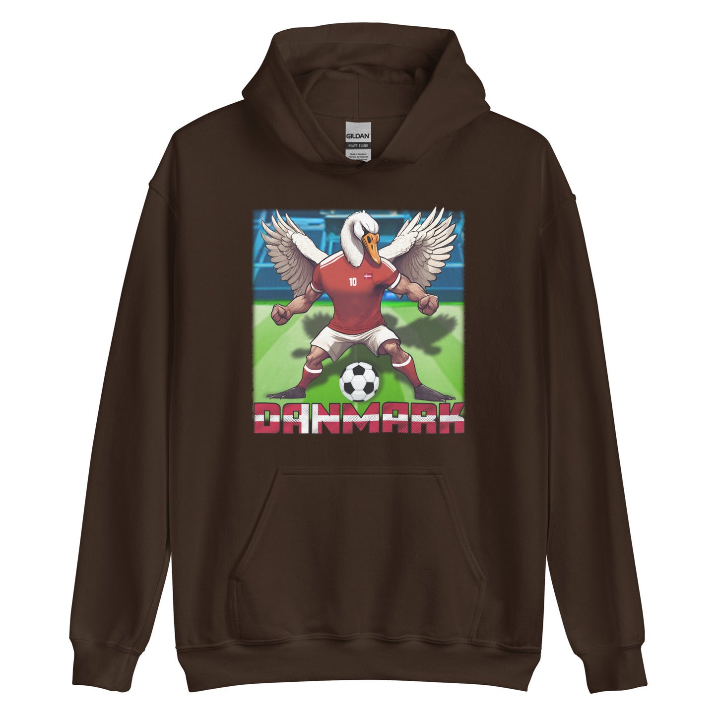 Dänemark EM Fußball Trikot Alternative Unisex-Kapuzenpullover