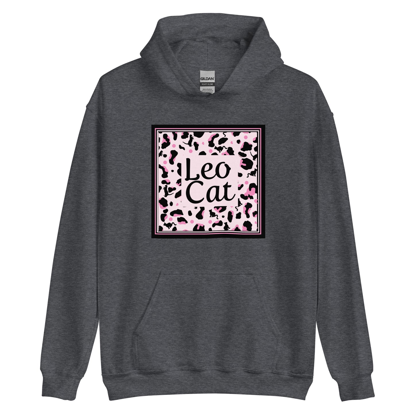 Frauen-Kapuzenpullover Leopard Design "Leo Cat"