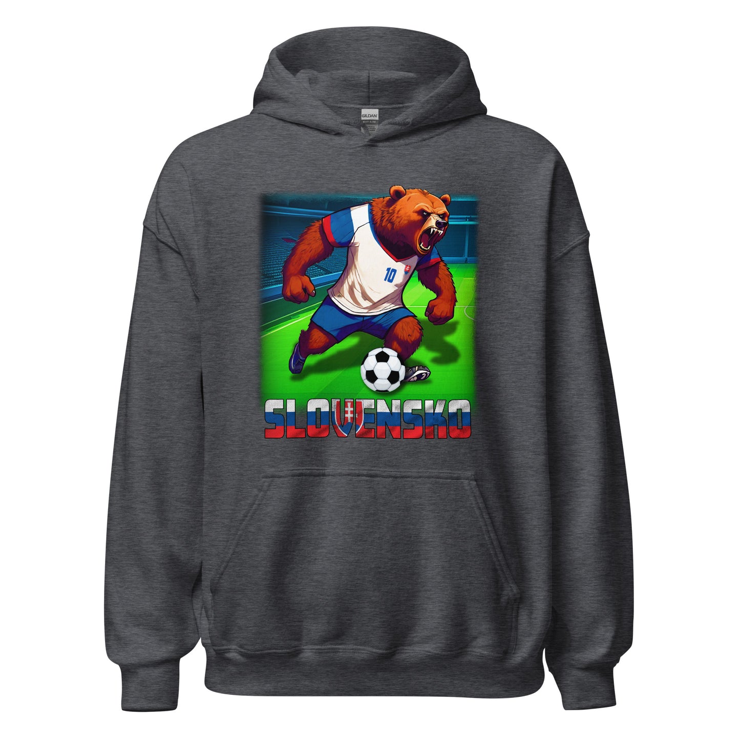 Slowakei EM Fußball Trikot Alternative Unisex-Kapuzenpullover