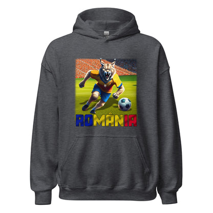 Rumänien EM Fußball Trikot Alternative Unisex-Kapuzenpullover