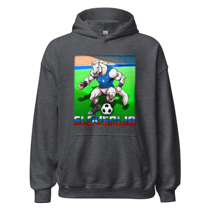 Slowenien EM Fußball Trikot Alternative Unisex-Kapuzenpullover