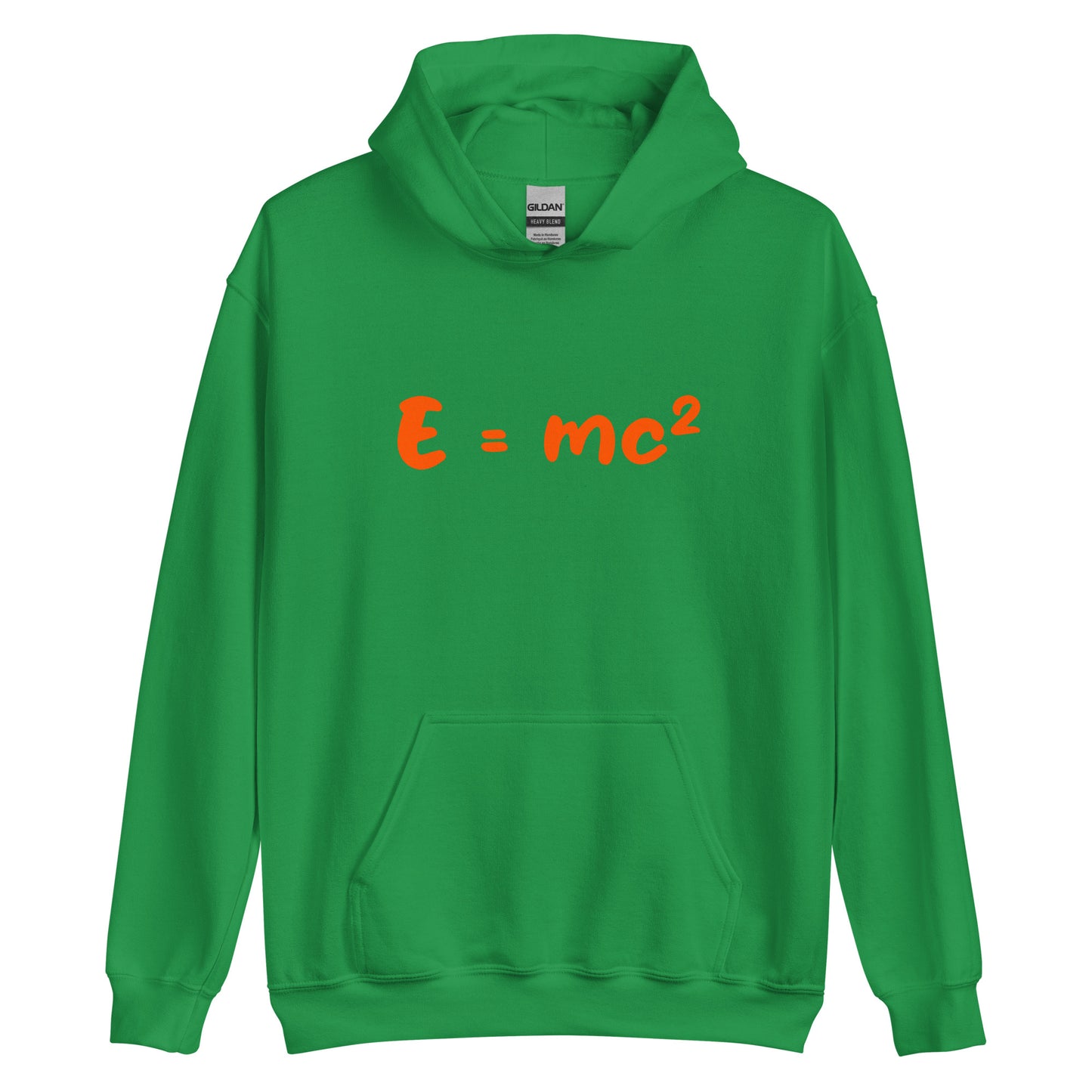 Unisex-Kapuzenpullover "E=mc²"