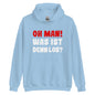 Unisex-Kapuzenpullover "Oh man! Was ist denn Los?"