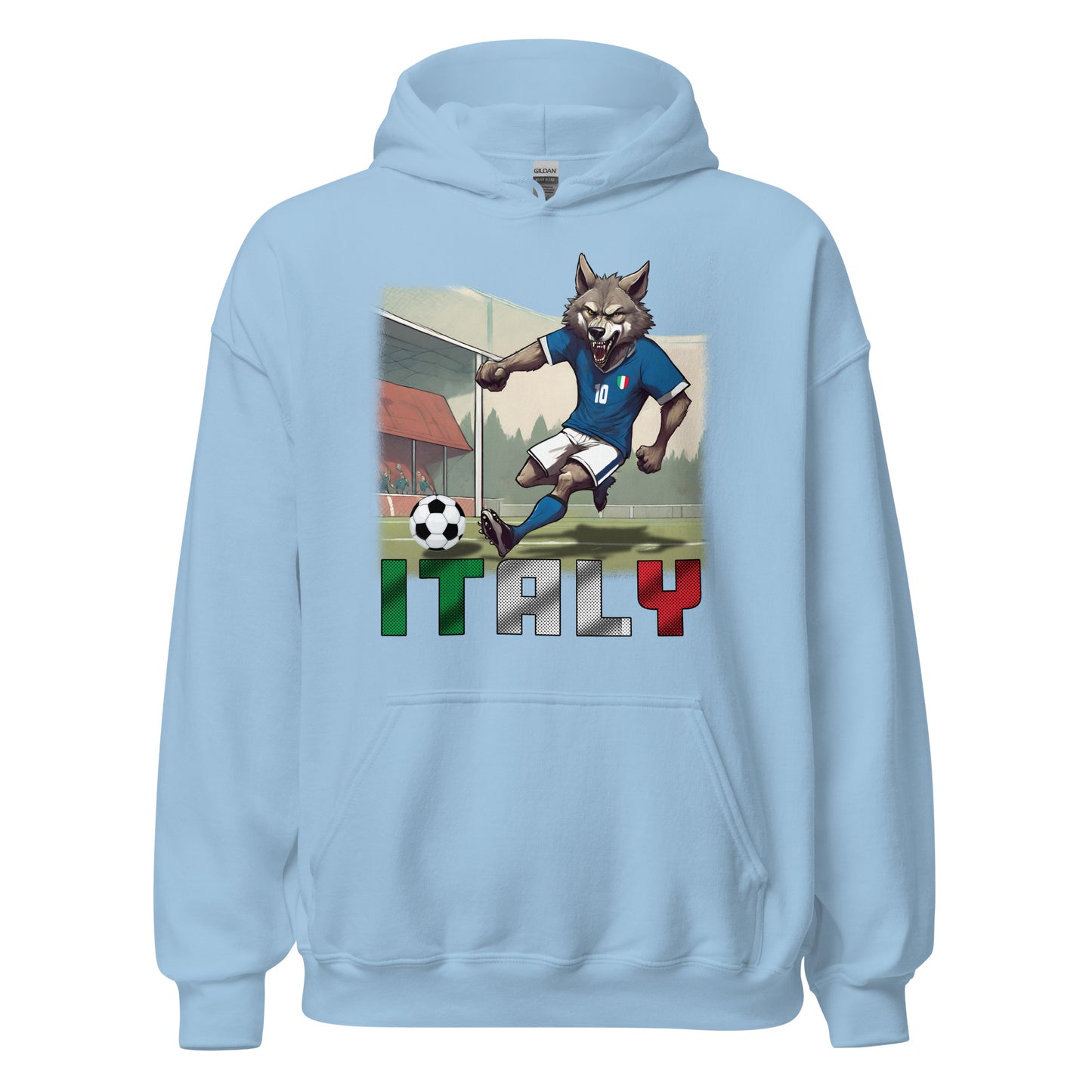 Italien EM Fußball Trikot Alternative Unisex-Kapuzenpullover