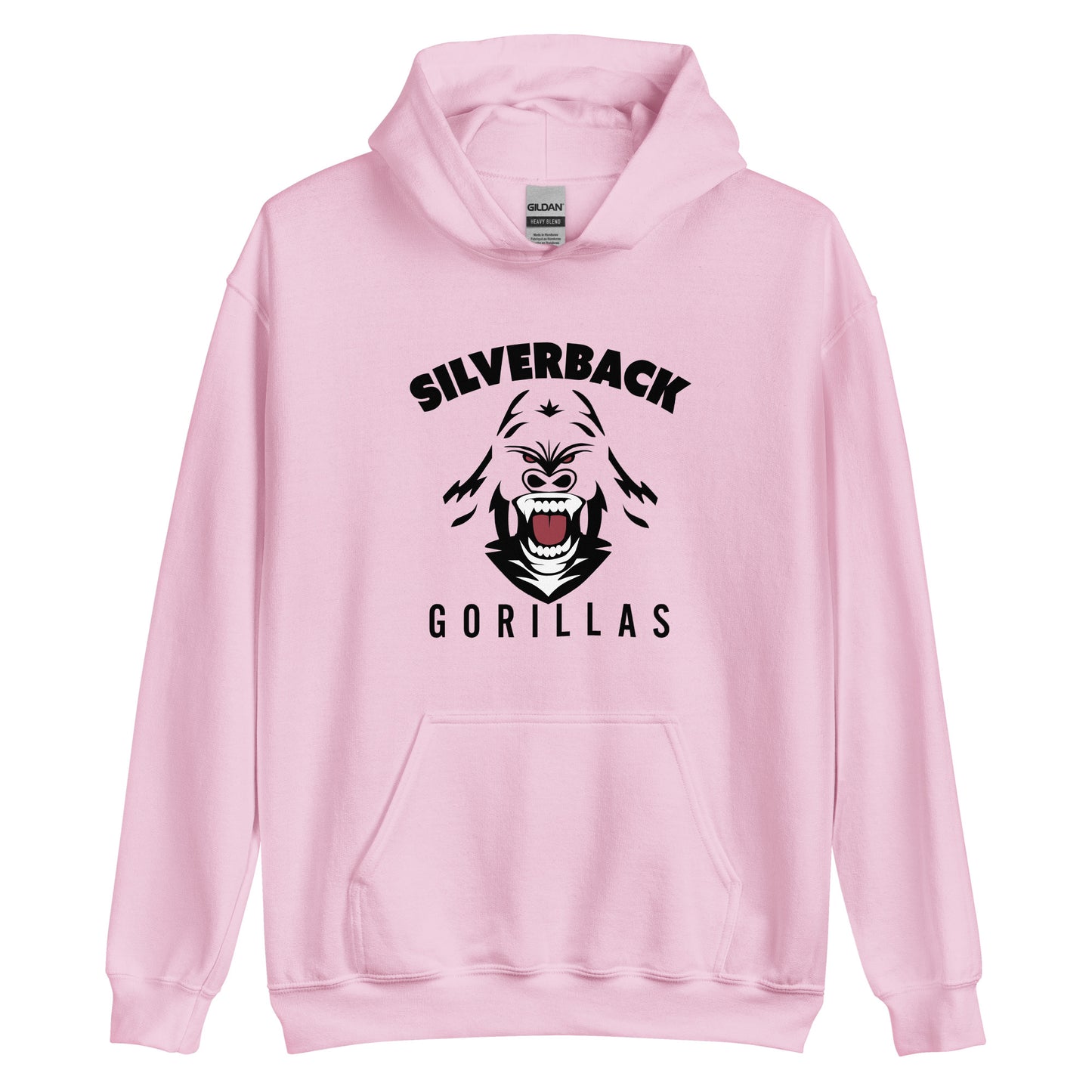 Unisex-Kapuzenpullover "Silverback Gorillas"