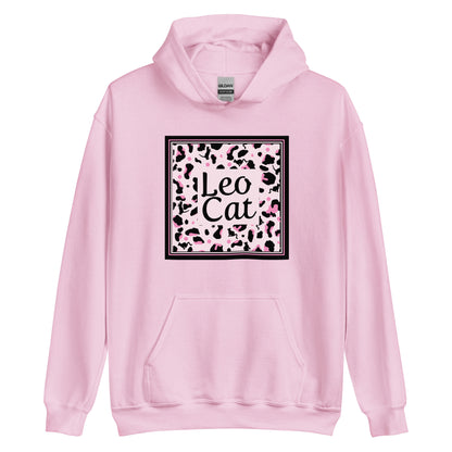 Frauen-Kapuzenpullover Leopard Design "Leo Cat"